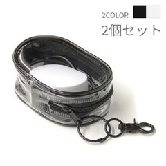 クリア ポーチ 2個セット イヤホンポーチ 透明 おしゃれ ミニ 小型 メイクポーチ ガジェット ぬいぐるみ ぬい アクスタ ケース 収納 推し活 ガチャ バッグ アクセサリ 10cm