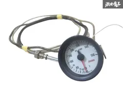 【実働外し!!】大森 オオモリ 機械式 油温計 OIL TEMP  Φ60 60パイ 追加メーター メーター 当時物 即納 棚4-3-D