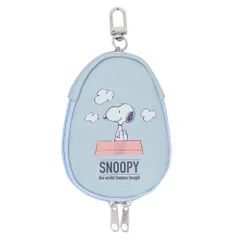 ☆ スヌーピー/ドッグハウス ☆ キャラクター リール式キーケース キャラクター リール式キーケース リール式 キーケース キーホルダー リール 伸びる スナップボタン式 反射シート付き 防犯 防犯グッズ キャラ かわいい 通勤 通学 ランドセル リュック