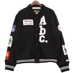 KITH × ABC / STADIUM JACKET キス アドヴァイザリーボードクリスタルズ バーシティジャケット スタジャン 表記サイズL　【2405】