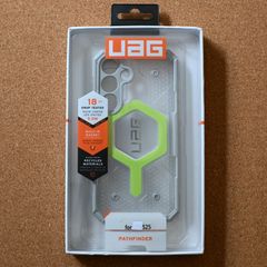 URBAN ARMOR GEAR　Galaxy S25　PATHFINDER CLEAR アクティブネオン