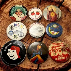 缶バッジ ビンテージ アンティーク AK 50s ~ 60s 70s 80s 90s 00s 小物 アクセサリー 古着 vintage USA アメリカ ユーロ 仕入れ ロック ツートーン アメカジ キャラ アニメ ムービー バンド エロ  p10/