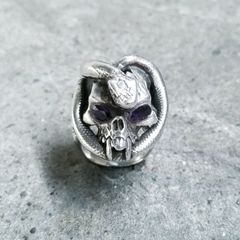 PURPLE HAZE パープルヘイズ/バフォメットスカルペンダントトップ PURPLE HAZE パープルヘイズ/バフォメットスカルペンダントトップ