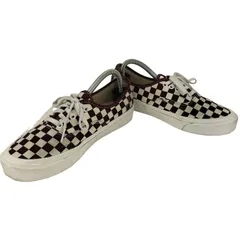 VANS バンズ　チェッカーフラッグ チェック柄　ブルゾン　ジャケット　S VANS/ヴァンズ USA CLASSIC SLIP-ON クラシックスリッポン