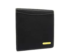 ■美品■ mila schon ミラショーン レザー 二つ折り 財布 ウォレット 札入れ レディース メンズ ブラック系 DI3493