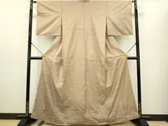 平和屋着物●本場染大島紬　訪問着　霞文　正絹　逸品　DAAV3347duのサムネイル