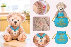 【ディズニーシー3000個限定】Steiff(シュタイフ)社製☆ShellieMar(シェリーメイ)ぬいぐるみ★シリアルナンバー付き♪１５thアニバーサリー