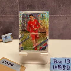 2020 Topps Chrome UEFA Champions League Jamal Musiala FC Bayern Munchen Cracked Ice Refractor RC ルーキー Rookie カード