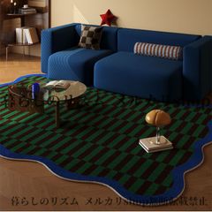 GW限定)BWTZ ラグ・ビッグレイク 100×160cm - メルカリ