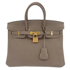 エルメス HERMES バーキン25 ハンドバッグ トゴ エトゥープ A刻印 2017年 中古 新入荷 HE1049のサムネイル