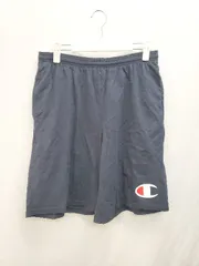 ◇ Champion チャンピオン ショート パンツ サイズL ネイビー メンズ P  【1405230007673】