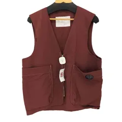 CAMIEL FORTGENS イエローフラワープリントジップベスト ZIP VEST – OBLIGE