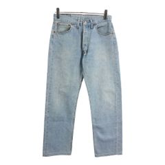 00年代 イギリス製 Levi's リーバイス 501 デニムパンツ ライトブルー(メンズ W32 L32)中古 古着 U8426