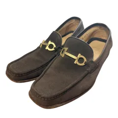 美品【サルヴァトーレフェラガモ】25.5cm/モカシン/ローファー/スエード 美品【サルヴァトーレフェラガモ】25.5cm/モカシン/ローファー