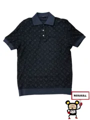 ルイヴィトン　ポロシャツ　モノグラム柄　黒　Mサイズ ルイヴィトン ポロシャツ モノグラム柄 黒 Mサイズ 2025年最新