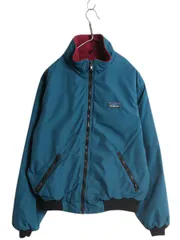 【お得なクーポン配布中!】 90s USA製 エルエルビーン ウォームアップ ジャケット メンズ M レディース L 古着 オールド ナイロン フルジップ フリース ライナー付き