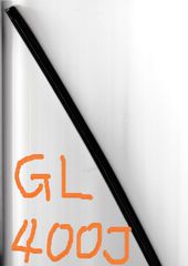 シフト 協栄製作所 SHIFT グラファイトワイパーラバー graphite wiper rubber GL400J 8.6mm幅400mm用 1本 GL-400J