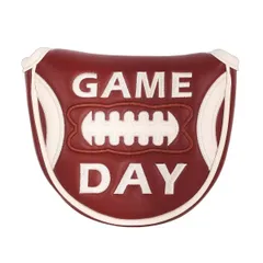 ゴルフヘッドカバー パターカバー マレット用 マグネット開閉式 game day