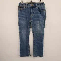 29 inch TRUE RELIGION(トゥルーレリジョン) レディース ウォッシュ デニム パンツ