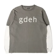 GOOD ENOUGH グッドイナフ Tシャツ サイズ:M / 00s GDEHロゴ 2トーン ロングスリーブ Tシャツ (2002年モデル) / チャコール / トップス カットソー【メンズ】【中古】のサムネイル