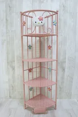 レトロ ハローキティ 2003年 4段 メタルラック スチールラック レトロ ハローキティ 2003年 4段 メタルラック スチールラック