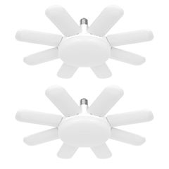 Jornarshar ガレージライト LEDライト 180W 2個 ペンダントライト 屋内 20000lm LED電球 6500K 角度調節可能 折りたたみ式 天井照明 取付簡単 工事不要 車庫 倉庫 納戸 作業灯 昼白色