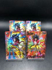 ドラゴンボールフュージョンワールド　孫悟空gt scr パラレル　リーダーパラレル　4枚セット