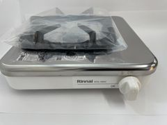 限定セール中！【未使用/付属品全部有り】リンナイ RTS-1NDC LP プロパンガス 一口コンロ ステンレス天板 立消え安全装置付き