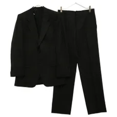 YVES SAINT LAURENT (イヴサンローラン) ウール 2Bテーラードジャケット センタープレススラックスパンツ ブラウン セットアップスーツのサムネイル