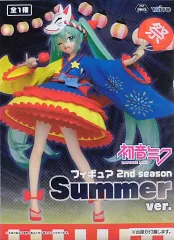 【中古】フィギュア 初音ミク 「キャラクター・ボーカル・シリーズ 01 初音ミク」 2nd season Summer ver.