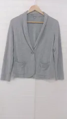 ◇ UNIQLO ユニクロ シンプル カジュアル 長袖 ジャケット サイズM グレー レディース P  【1307040021415】