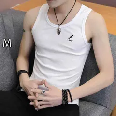 [M]メンズ ファッション 服  オシャレ シンプル 大人 かっこいい 大きいサイズ ストリート 紳士服 夏 綿 ベスト スーツ フィットネス ハードル ストレッチ 白 スウェットベスト 薄手 スウェットシャツ