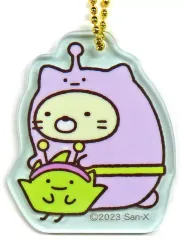 【中古】キーホルダー ねこ 「すみっコぐらし アクリルキーホルダー」 ファミリーマート限定