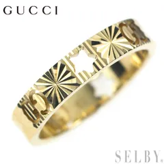 K18ネイチャー（自然）透かしゴールドリング11号3015K2506