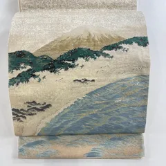 横山大観　袋帯　富士山 袋帯 金地色 横山大観 富士山 商品詳細｜喜久屋呉服店｜着物・和