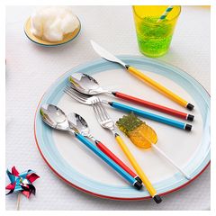 PINTINOX 【日本未販売】鉛筆デザイン　子供用カトラリー　イタリアブランド