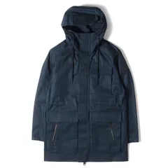 タトラス フーデッド ロングコート TANATO 21SS ネイビー 紺 1のサムネイル