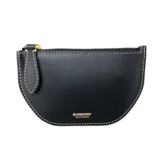 A2509 新品未使用！ BURBERRY バーバリー レザー キーフック付き コインケース 小銭入れ キーケース ポーチ 小物入れ