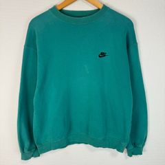 90s NIKE ナイキ　ロゴ刺繍　スウェット　トレーナー　長袖　ゆるだぼ　ストリート　古着