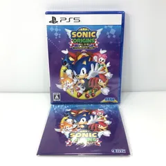 【中古美品】 【未開封】PlayStation5 PS5 プレイステーション5 プレステ5 ソフト ソニックオリジンズ・プラス ゲームソフト [CERO区分_A / 全年齢対象商品] 【026-250829-hi-05-tag】