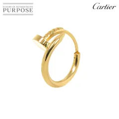 【希少】カルティエ K18 ヴィンテージ フープ ピアス 片耳用 5049 Cartier - カルティエ ピアス ラブ フープ 片耳 K18YG の通販 by