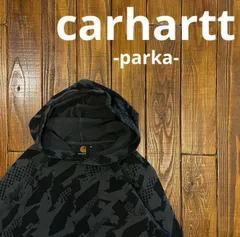 【carhartt カーハート】迷彩柄プルオーバーパーカー
