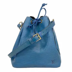 ②LOUIS VUITTON エピ ノエ ブルー ショルダー バッグ ヴィトン ルイヴィトン エピ ノエ 青 M59005 レディース メンズ 本革
