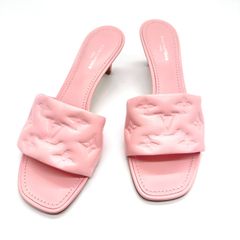 【未使用品】LOUIS VUITTON ネオリバイバルライン　モノグラムピンクミュール