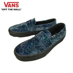 バンズ VANS ヴァンズ 【箱無し】 STYLE 53 スタイル53 ローファー VELVET PAISLEY ベルベットペイズリー メンズ レディース スニーカー 靴 スケボー スリッポン バンダナ柄 紐無し