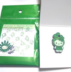 新品　カサノリ　ピンバッジ　キティ　藻　藻類 　日本館　パビリオン　限定　関西万博　大阪万博　会場　2025　 EXPO2025