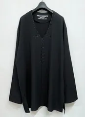 yohji yamamoto 1986 REPLICA シワギャバ リボンシャツ