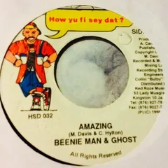 ジャマイカ7” Beenie Man & Ghost Amazing NONE How Yu Fi Sey Dat ? /00080