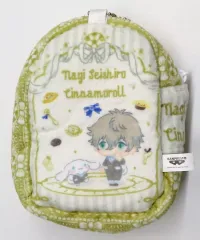 【中古】バッグ 凪誠士郎×シナモロール ぬいぐるみキャリーポーチvol.1 「ブルーロック×サンリオキャラクターズ」