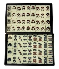 咲　Saki 麻雀セット　咲の豪運牌付き 楽天市場】国産手打麻雀牌セット 麻雀にアニメがやってきた 咲